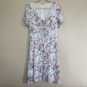 DownEast Boutique White floral dress